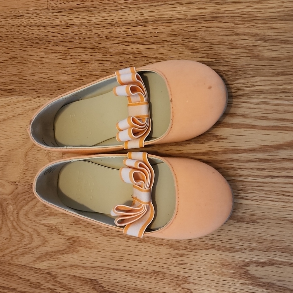 Janie and Jack fabric flats